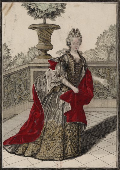 Marie Adélaïde of Savoy while Duchess of Burgundy by Unknown